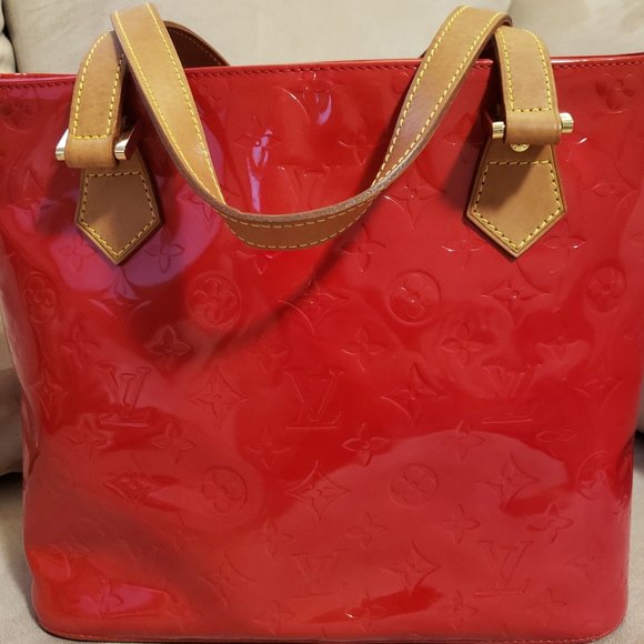 Louis Vuitton Handbags - Louis Vuitton Vernis Houston RED